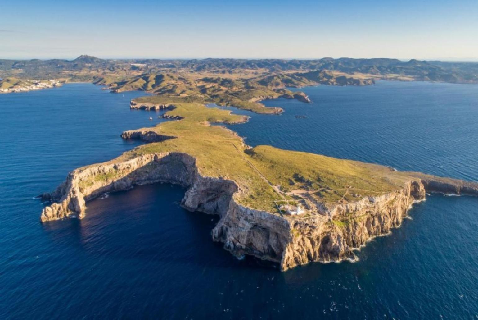 Villa La Luna Cala'N Blanes  Bagian luar foto
