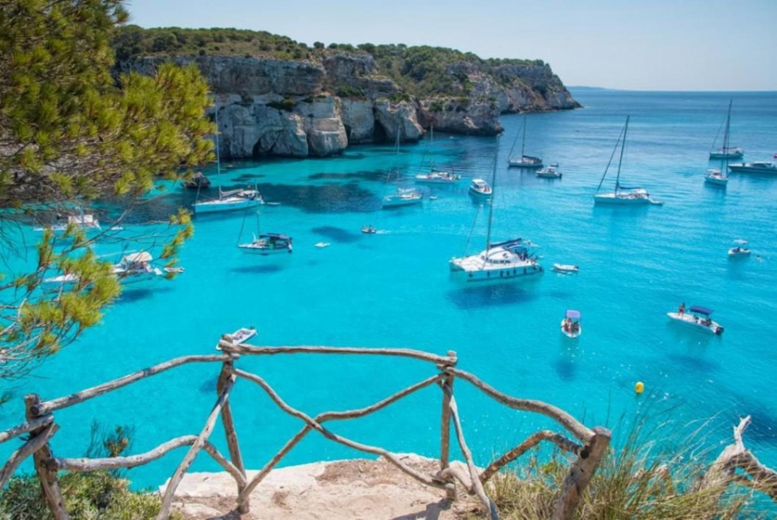 Villa La Luna Cala'N Blanes  Bagian luar foto