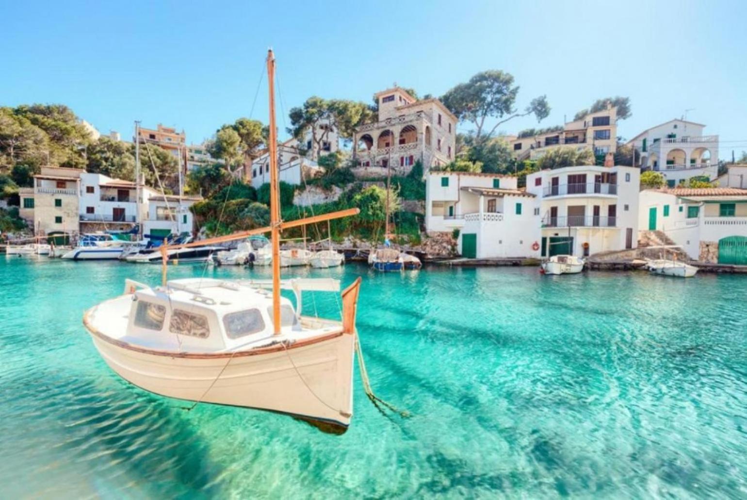 Villa La Luna Cala'N Blanes  Bagian luar foto