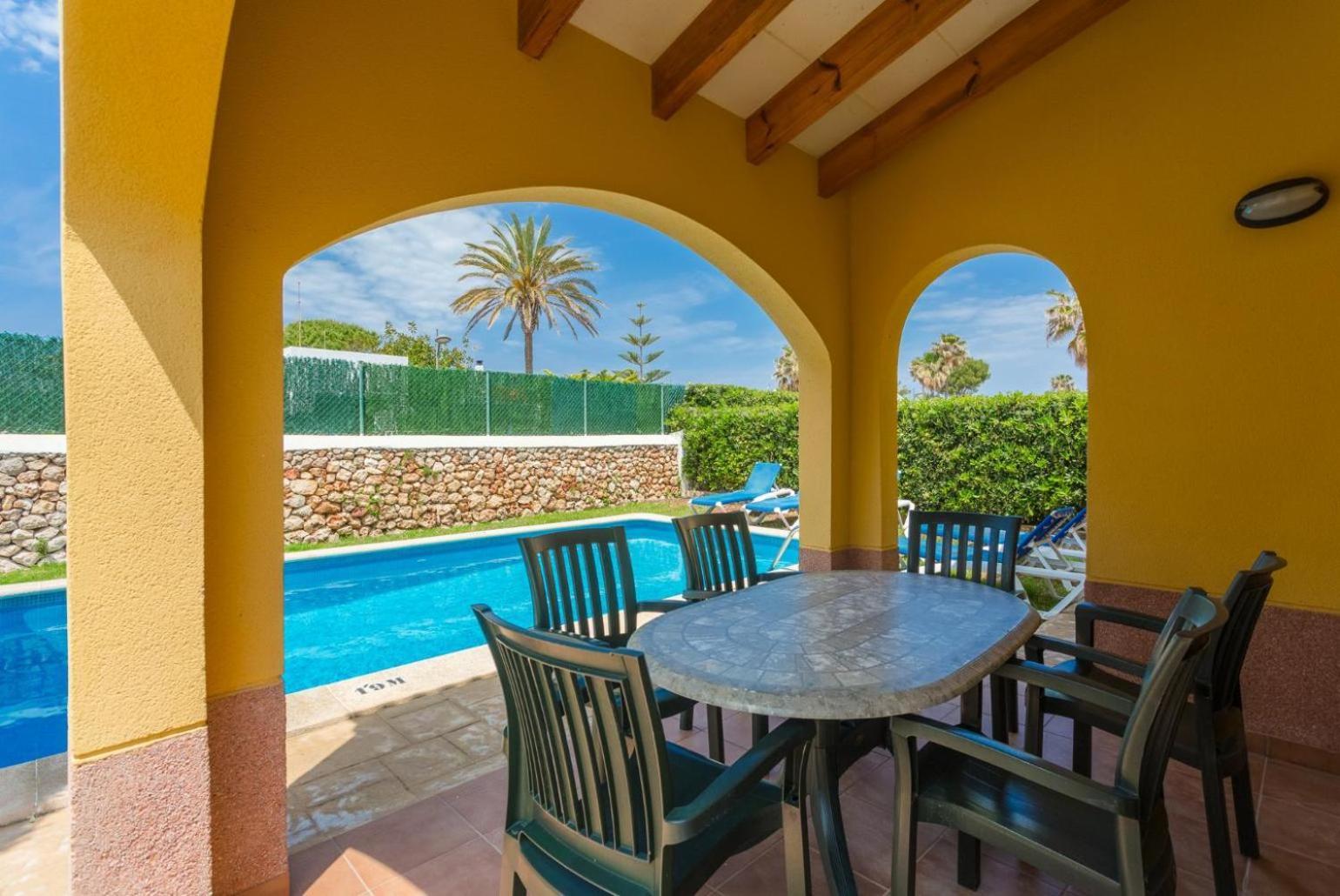 Villa La Luna Cala'N Blanes  Bagian luar foto